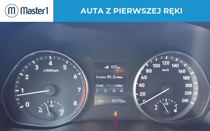 Hyundai I30 cena 54850 przebieg: 93171, rok produkcji 2019 z Kłodawa małe 92